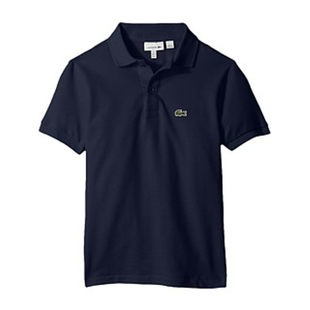 lure Misbrug fungere Lacoste Kids L1812 Short Sleeve Classic Pique Polo (Toddler/Little Kids/Big  Kids) Size 5 - Walmart.com