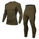 thumbnail image 2 of Conjuntos de ropa interior térmica para hombre, de manga larga y pantalones gruesos sólidos, ajustados y cálidos, para deportes al aire libre, top y pantalones de poliéster para hombre, 2 of 7