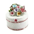 thumbnail image 3 of kusrkot Mini Jewelry Box Creative Dresser Jewelry Storage Case for Earrings Necklace White, 3 of 9