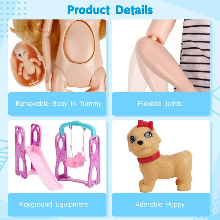 Pregnant dog toy sales