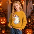 thumbnail image 6 of Gyexs Big Girls Halloween Shirts Fall Winter Clothes, Halloween Graphic Tees, Festival Outerwear, 6 of 7
