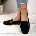 thumbnail image 6 of ibiyuan Orthopedic Shoes for Women Mesh Knitted Woven Walking Shoes Women Closures Arch Support Walking Anti-Skid Casual Sneakers for Women Lightweight Hands Free Mary Jane Shoes Women Pull-On Shoes, 6 of 9