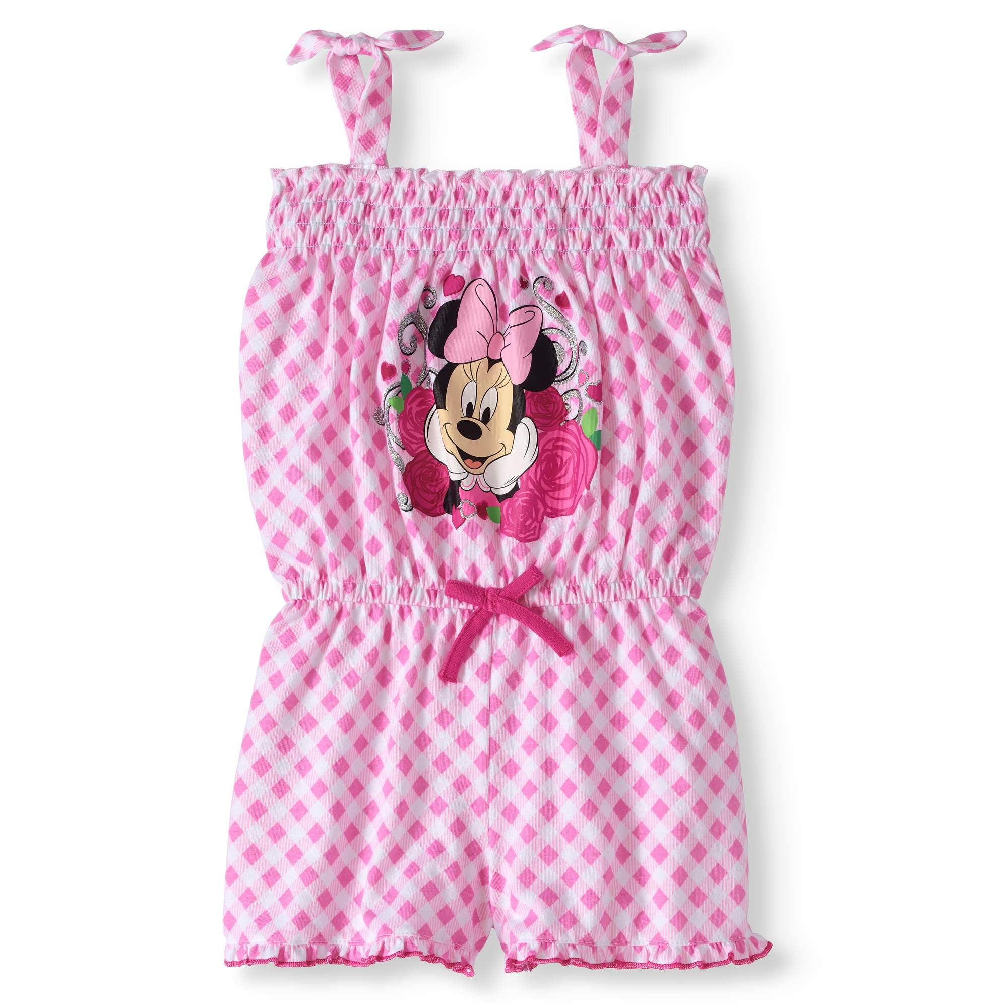 Toddler Girl Sleeveless Tank Shorts Romper