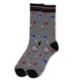 thumbnail image 3 of Urban-Peacock Men's Novelty Fun Socks - Throwing Darts - 1 Pair, 3 of 5