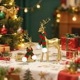 thumbnail image 4 of 2 Pcs Gold Reindeer Sculpture Set Scarf Resin Elk Figurines for Christmas Décor,Ideal for Living Room,Office, Bedroom,and Shelf Display,Festive Holiday Decoration for Christmas(Gold2), 4 of 6