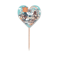 thumbnail image 1 of Hong Kong Sightseeing Famous China Toothpick Flags Heart Lable Cupcake Picks, 1 of 3