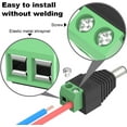 thumbnail image 4 of 12V DC Power Connector, 5.5mm x 2.1mm DC Power Plug, 5 Pcs Male and 5 Pcs Female DC Connectors for LED Strip, CCTV Security Camera, Outdoor Camera, 4 of 7
