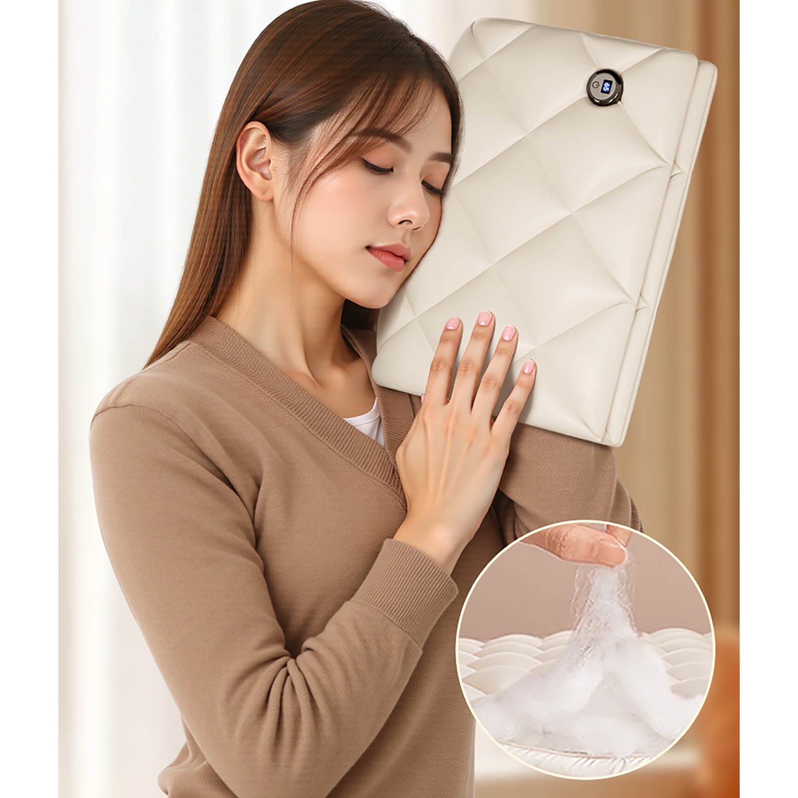 Explosion Proof USB Rechargeable Hand Warmer Portable Temperature Control Heating Device for Winter Outdoor Use