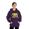 thumbnail image 5 of Never Forget Elephant Hoodie Black Label Skate Board Sweatshirt Yellow - S / Purple, 5 of 7