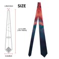 thumbnail image 2 of Fotbe Cosmic Paint Swirl Corbata Clásica para Hombre con Estampado – Corbata de Seda Jacquard Tejida, para Negocios, Bodas y Eventos Formales, 2 of 7