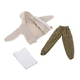thumbnail image 3 of 1/12 Scale Trendy Men's Clothes for 6inch Male Soldier Figures BJD Doll, 3 of 8