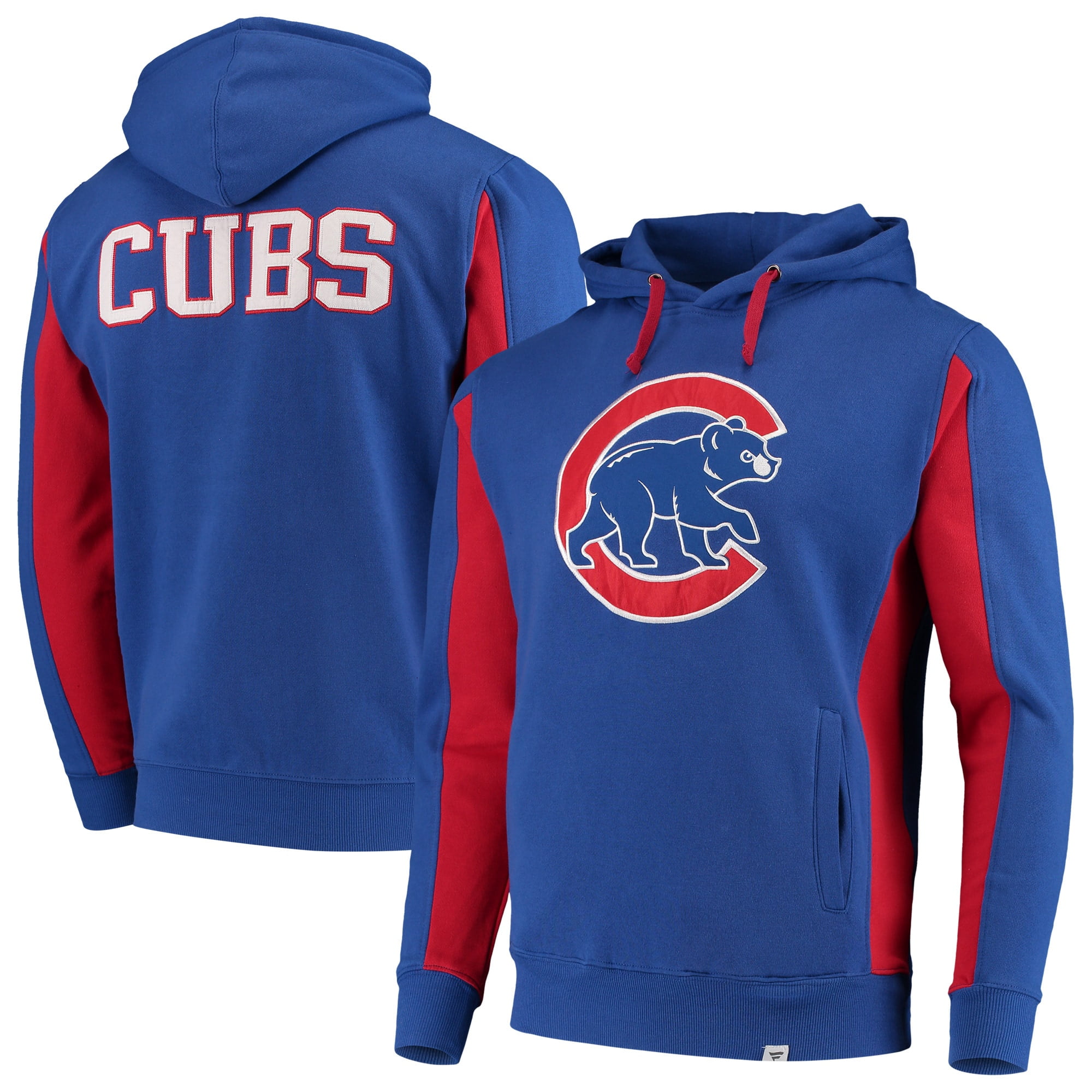 Chicago Cubs Fanatics Branded Team Logo Iconic Fleece Pullover Hoodie - Royal/Red - Walmart.com