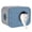 Blue, variant on LHBcraft Indoor & Outdoor Cat c, Weatherproof Resin Cat Shelter with Camera-Shaped Design, Ventilated Spacious Assemble Easily for Home, Yard & Garden, Gray