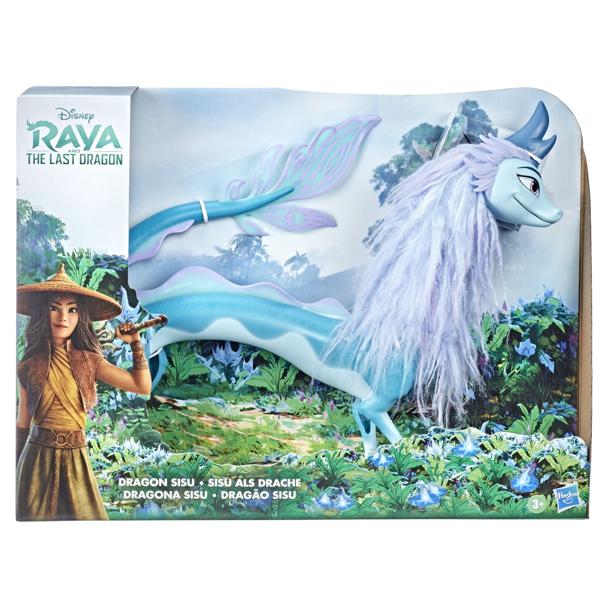 Disney's Raya and the Last Dragon Sisu Figure, Dragon Doll with Hair, 3 inch