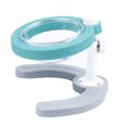 thumbnail image 2 of Flmtop Adjustable Rotatable Elevated Pet Bowls Cervical Portection Cat Puppy Feeder Blue, 2 of 8