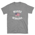 thumbnail image 1 of Wahoo Nebraska Patriot Men's Cotton T-Shirt, 1 of 1