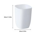 thumbnail image 4 of Injueey Cubo de basura de 10L para baño, cubo de basura de oficina, cubos de basura de plástico, cubo de almacenamiento moderno reutilizable Type2 NO2, 4 of 6