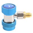 thumbnail image 4 of Quick Connect Air Conditioning Adapter For R134A Adjustable Fluoride Meter Adapter Blue Low Voltage, 4 of 10