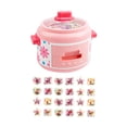 thumbnail image 1 of DIY fabricante de pegatinas para niños pequeños, pegatinas DIY con forma de arrocera, juguete para niñas, máquina de pegatinas 3D para niños, recuerdo 24 piezas, 1 of 8