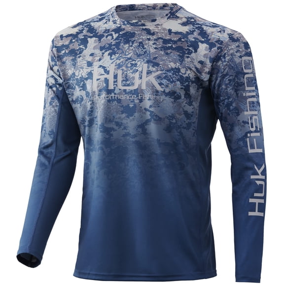 HUK Icon X Camo Long Sleeve Shirt |Performance Fishing Shirt