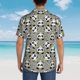 thumbnail image 4 of Balery Panda With Crown And Stars Camisas hawaianas de manga corta para hombre, camisas playeras de corte holgado, camisas de vacaciones con botones,XX-Large, 4 of 7