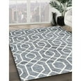 thumbnail image 2 of Ahgly Company Indoor Rectangle Contemporary Light Gray Trellis Area Rugs, 8' x 10', 2 of 6
