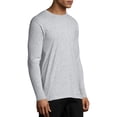 thumbnail image 2 of Hanes Men's and Big Men's Nano-T Long Sleeve Tee, Up To Size 3XL, 2 of 5