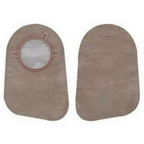 New Image Filtered Ostomy Pouch 2-Piece System 9" Length Closed End - (Pack of 3)