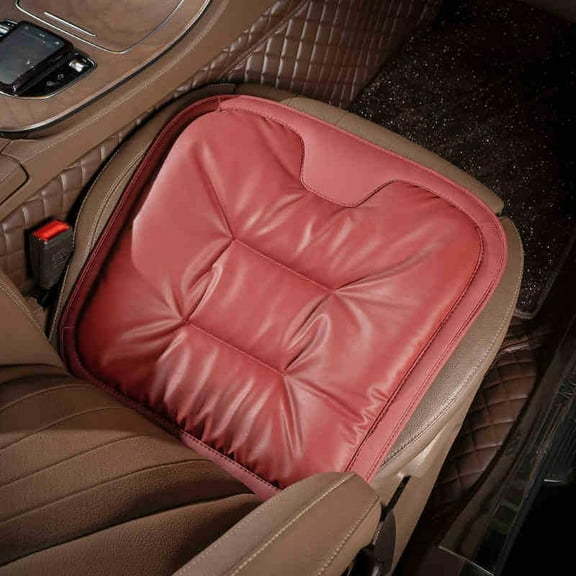 Livena Car Seat Cushion, Livena Custom Pain Relief Car Seat Cushion, Soft Comfortable and Supportive Pad, Memory Foam Seat Pad for Car, Office Or Home Chair