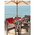 thumbnail image 2 of Outdoor Tablecloth with Umbrella Hole and Zipper, Red Christmas Square Table Cloth 54x54 Inch Waterproof Tablecloth, Xmas Gnomes Cat Pine Tree Winter Snowflake Picnic Table Cover for Patio Camping, 2 of 7