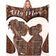 thumbnail image 1 of LHSHID Gifts for Wife Wedding Anniversary Birthday Gift Christmas Romantic Gifts for her Wife Birthday Gift Ideas I Love You Gift for her Healing Thoughts Present Wife Blanket 30x40in, 1 of 6