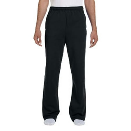 jerzees nublend open bottom sweatpants