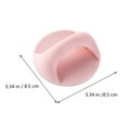 thumbnail image 2 of FRCOLOR 8 Pcs Adhesive Tape Paste Small Handle Surface-friendly Handles 6x6cm, 2 of 8