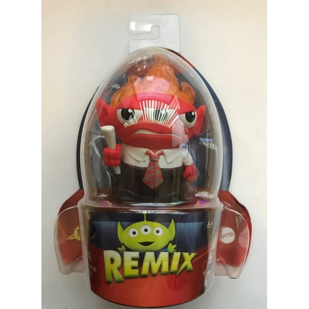 Disney Pixar Alien Remix Anger Figure New with Box - Walmart.com ...