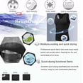 thumbnail image 5 of alpinario Men's Sleeveless Tank Top, Lightweight Quick Dry Breathable Moisture Wicking Gym Workout Running Tee for Training Fitness Bodybuilding, 5 of 8