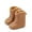 Yellow Brown, variant on Autumn Denim Rider Boots for 0-12 Months, Fashionable Cartoon Mid-Calf Kids' Shoes, Cowgirl Boots