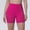 12-Hot Pink, variant on Women High Waist Tummy Control Solid Seamless Biker Shorts Stretch Skinny Yoga Running Workout Fitness 3 Inch Athletic Compression Short Pants 12-Hot Pink M