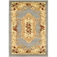 thumbnail image 1 of Unique Loom Tapis Motif Médaillon Versailles 2' 2 x 3' Rectangle Ardoise Bleu/ivoire, 1 of 2