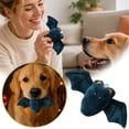 thumbnail image 2 of Halloween Pumpkin Squeaky Plush Dog Chew Toy, Soft Stuffed Teething Plaything, Lightweight Interactive Fetch Toy for Small Medium Large Puppies Cats Boredom Relief Halloween Party Supplies, 2 of 6