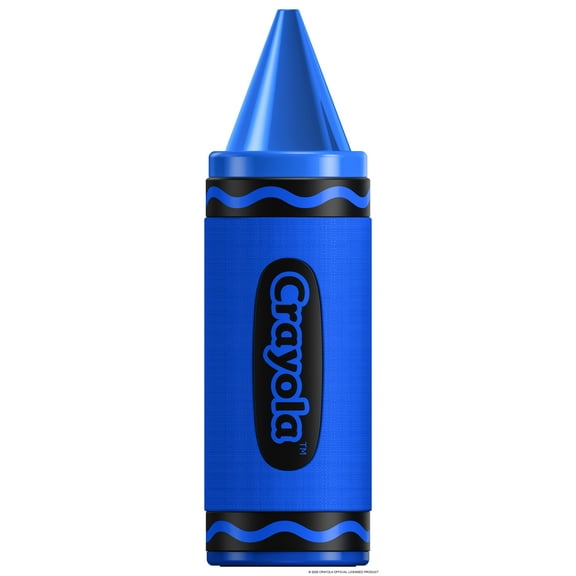 Crayola Kids Crayon Bluetooth Wireless Portable Speaker 20W PEAK Power HD Sound; Long Lasting Battery;1500mAh Battery All Day Playtime, TWS Pairing, BT 5.3, FM Radio Home/Party/Outdoor/Travel/Camping