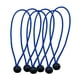 thumbnail image 5 of Cuerda elástica de bola de 6''/5''/8'', correas de amarre para carpas, toldos, lonas para acampar Azul de 9 pulgadas, 5 of 9