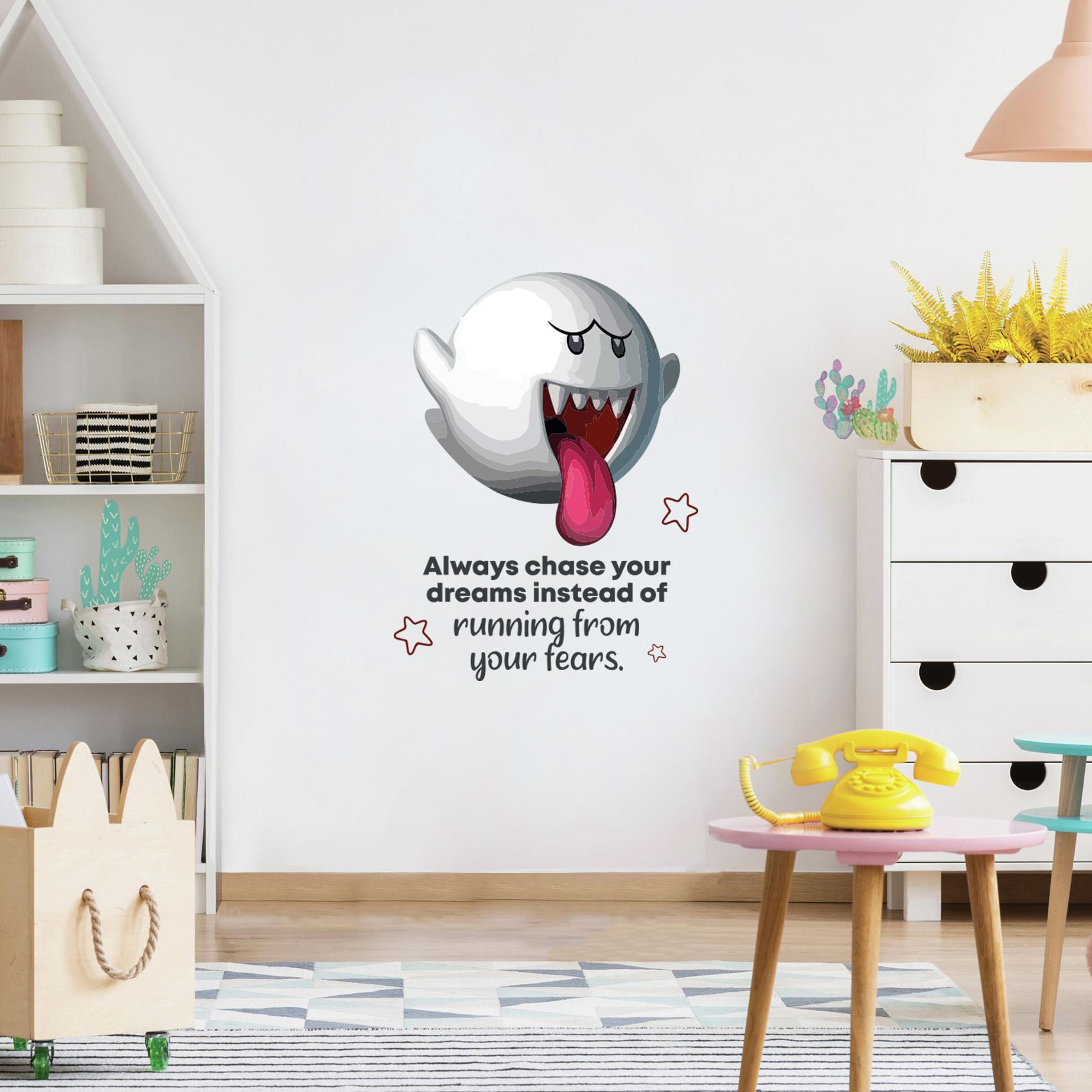 Super Mario Odyssey Wall Decal Sticker Bedroom Vinyl Kids Art Goomba 
