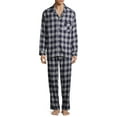 thumbnail image 5 of Hanes Men's and Big Men’s 100% Cotton Flannel Pajama Set, 2-Piece, Sizes S-5XL, 5 of 7