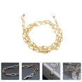thumbnail image 2 of Paperclip Link Necklace Chain Face Mask Chain Holder Glasses Chain Lanyard, 2 of 8