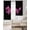Pink, variant on Dragon Flames Black Out Curtains 63 Inch Long, Room Darkening Draperies Curtains Panels, Orange Dragons Abstract Modern Art Thermal Insulated Curtain for Bedroom Living Room 52"x63" 2 Panels