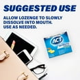 ACT Dry Mouth Lozenges with Xylitol, Sugar Free HoneyLemon, 18