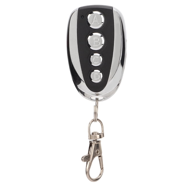 Llave de clonación remota inalámbrica, 433,92 MHZ, 4 teclas, aprendizaje, copia, abridor de puerta de garaje para puerta, luz LED de coche Jadeshay A
