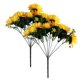 thumbnail image 4 of unbranded 2Ud Ramo De Flores Artificiales Girasol Amarillo Para Embellecer Cafés Y, 4 of 6