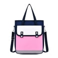 thumbnail image 2 of Student Handheld Tutorial Bag Large Capacity Makeup Bag Children Crossbody Book Bag Art Homework Storage Bag, 2 of 6