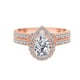thumbnail image 1 of 2 en 1 mujer anillo de lujo traje moda circón boda compromiso joyería Wmkox8yii fajkfhkj1481, 1 of 5